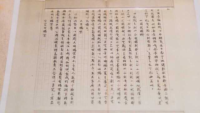 沈从文手书《中国古代服饰研究》 竟收藏在上海这座博物馆