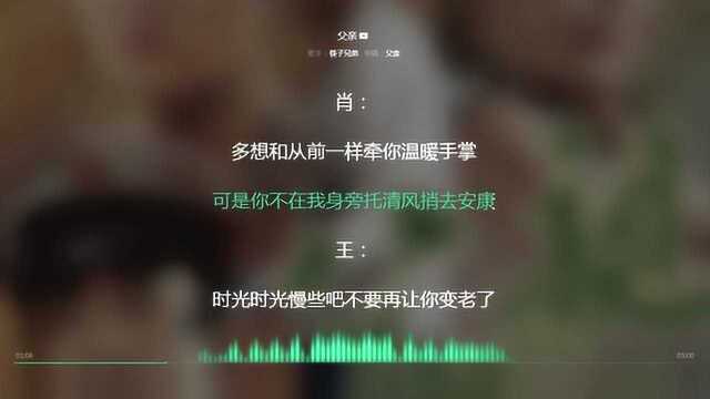 父亲 筷子兄弟 2012年度最火歌曲 动态歌词