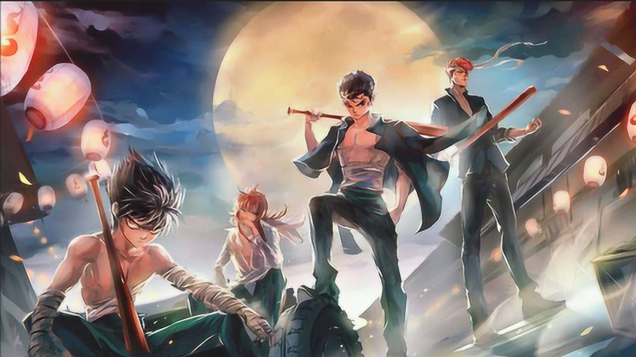 腐男富坚少不了的美男子角色,这对cp十年前就引起了轰动