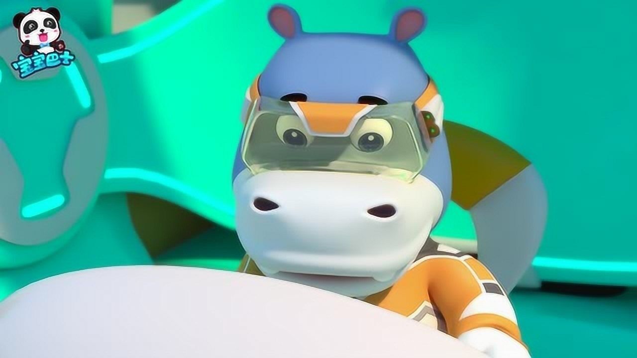 《宝宝巴士奇妙救援队》管道 地下城被淹抽水管口被工程帽堵了