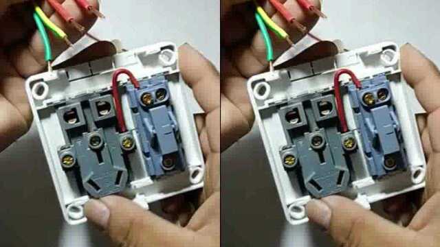 电工知识全网最详细的单开五孔插座的接线方法,一看就会