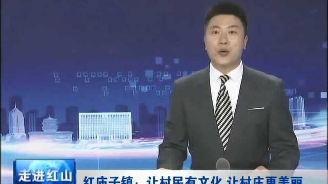 红庙子镇:让村民有文化 让村庄更美丽