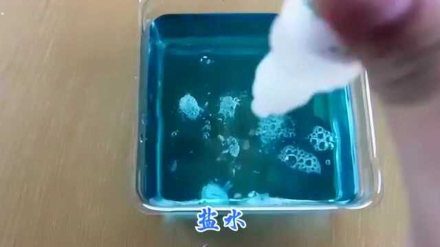 无硼砂无胶水无黏土,用画画的水彩笔加洗洁精做起泡胶,零失败.