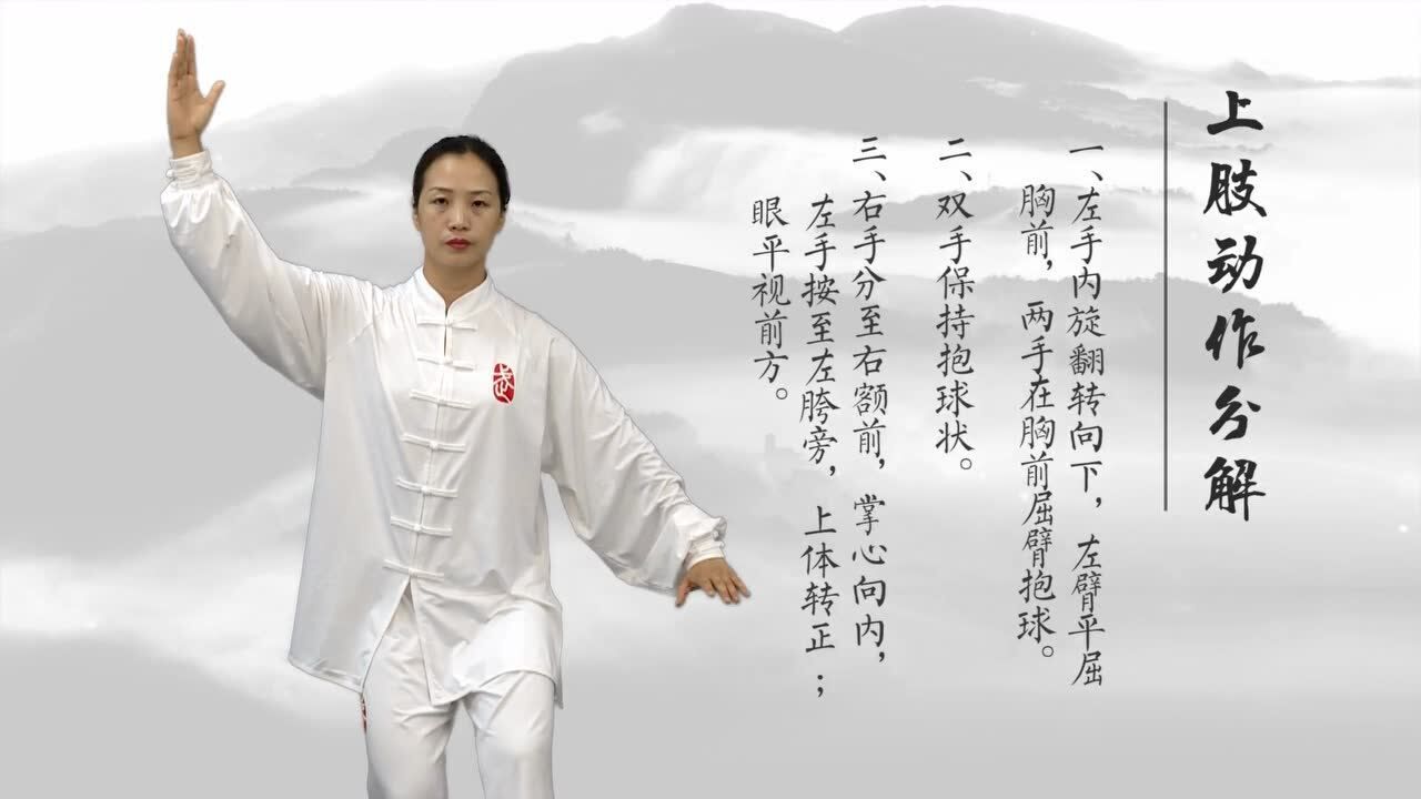 太极拳之白鹤亮翅