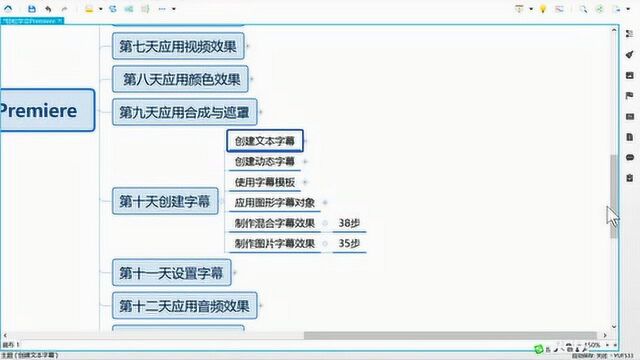 第十天你能轻松学到创建字幕,做视频字幕在也不是难事!0