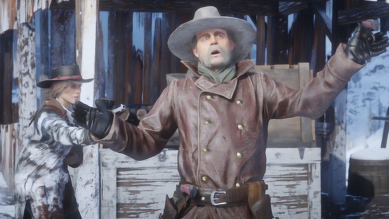 荒野大镖客2大结局三侠硬闯雪山大营约翰手刃恶贼迈卡帮派恩怨终结