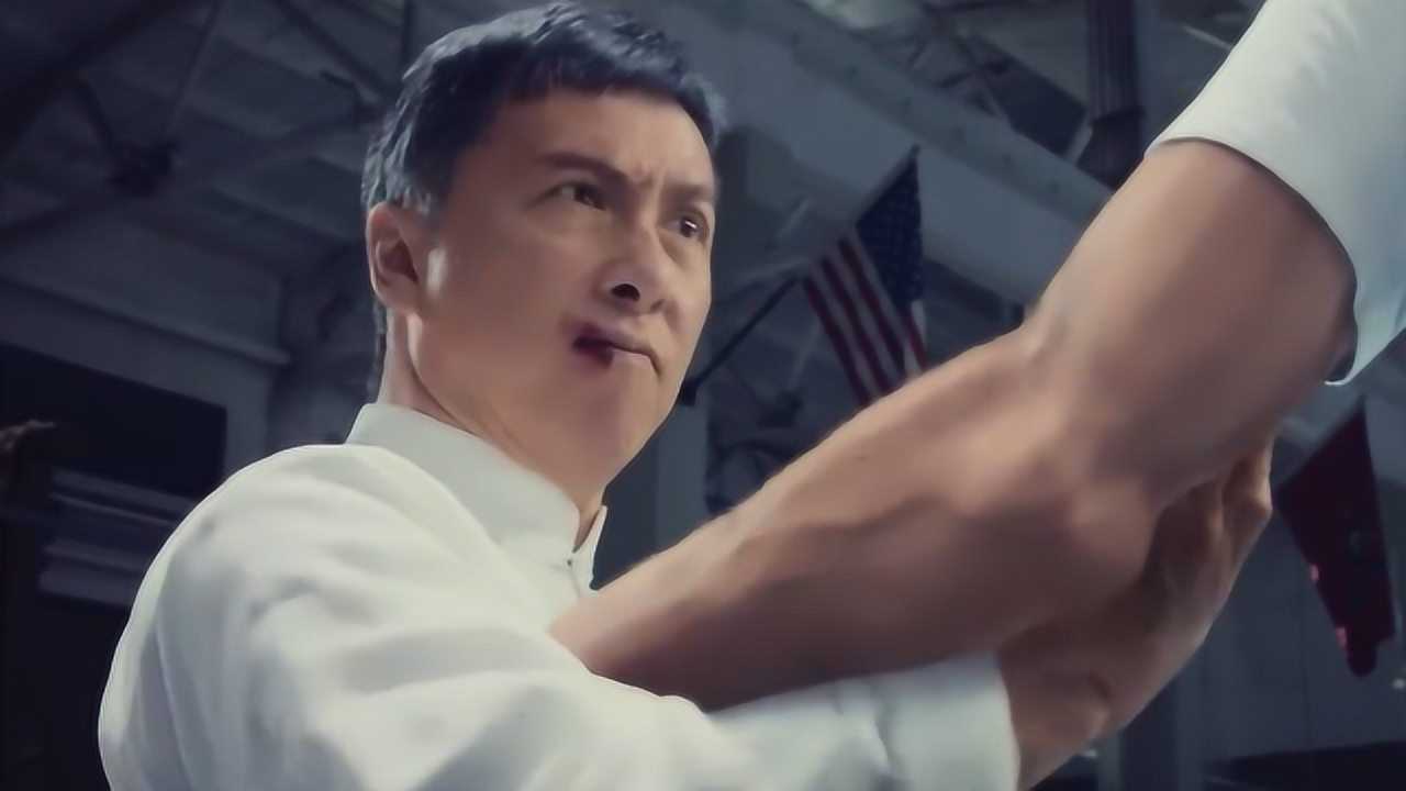 叶问4叶问重拳出击大战美国部队军官直接暴揍美国军官