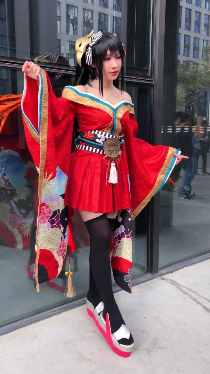 cosplay日本女武士,爱了爱了!