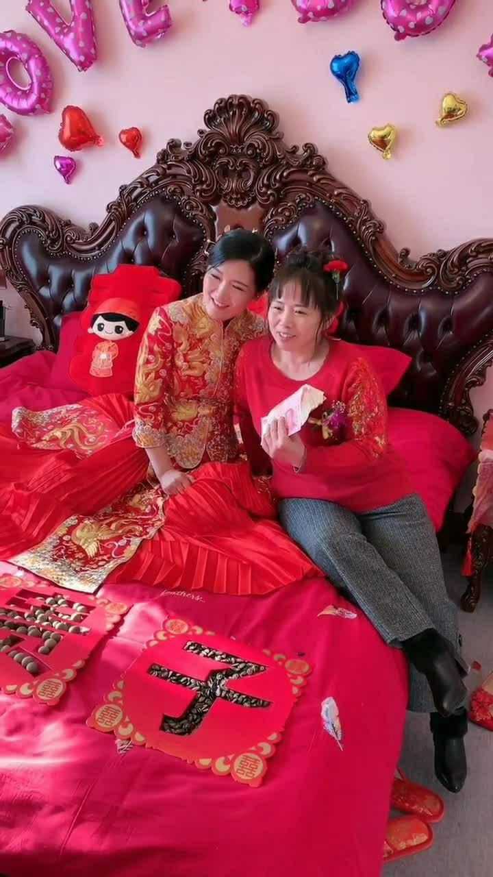东北当地的结婚习俗新娘要有压腰钱