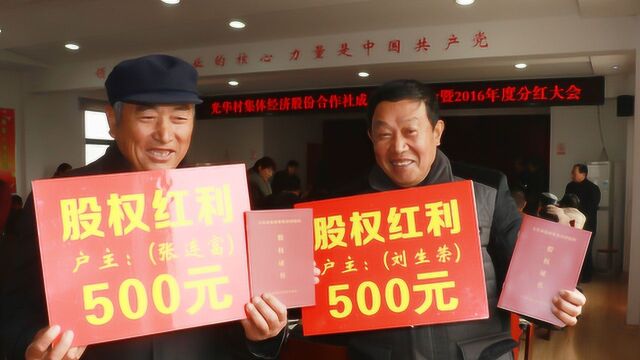 2020年这里的农民有望当股东、享分红,农村将实现大突变