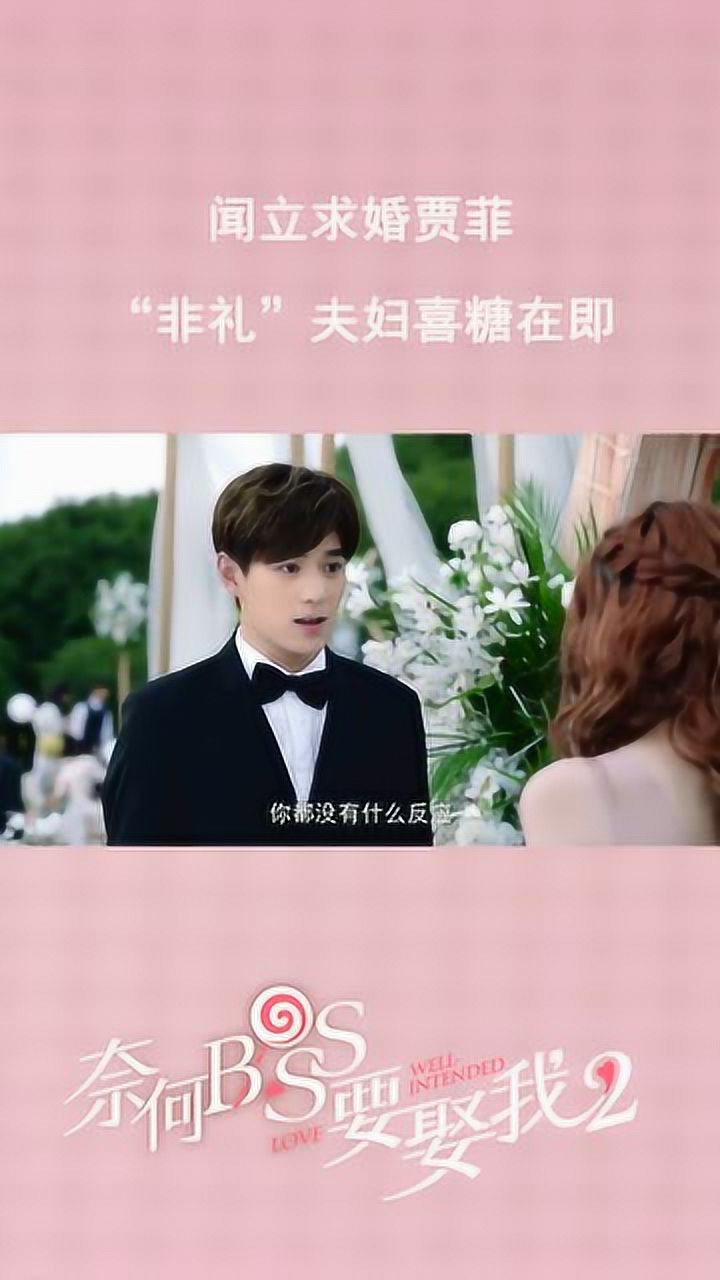 奈何boss要娶我2闻立终于鼓起勇气对贾菲求婚