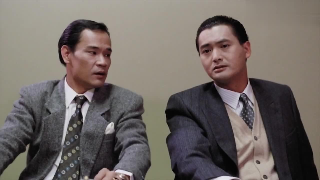 江湖情万梓良不愧是老大专业户发哥和华仔在他面前也略逊一筹