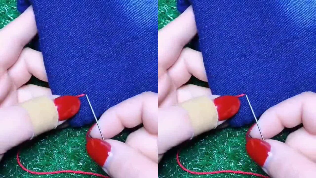 教你这样扦裤脚