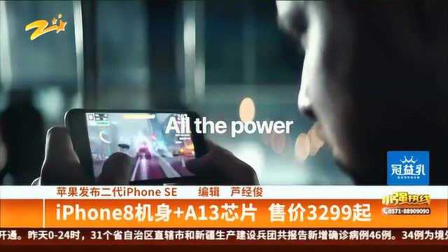 二代iPhone SE:iPhone8机身+A13芯片 售价3299起