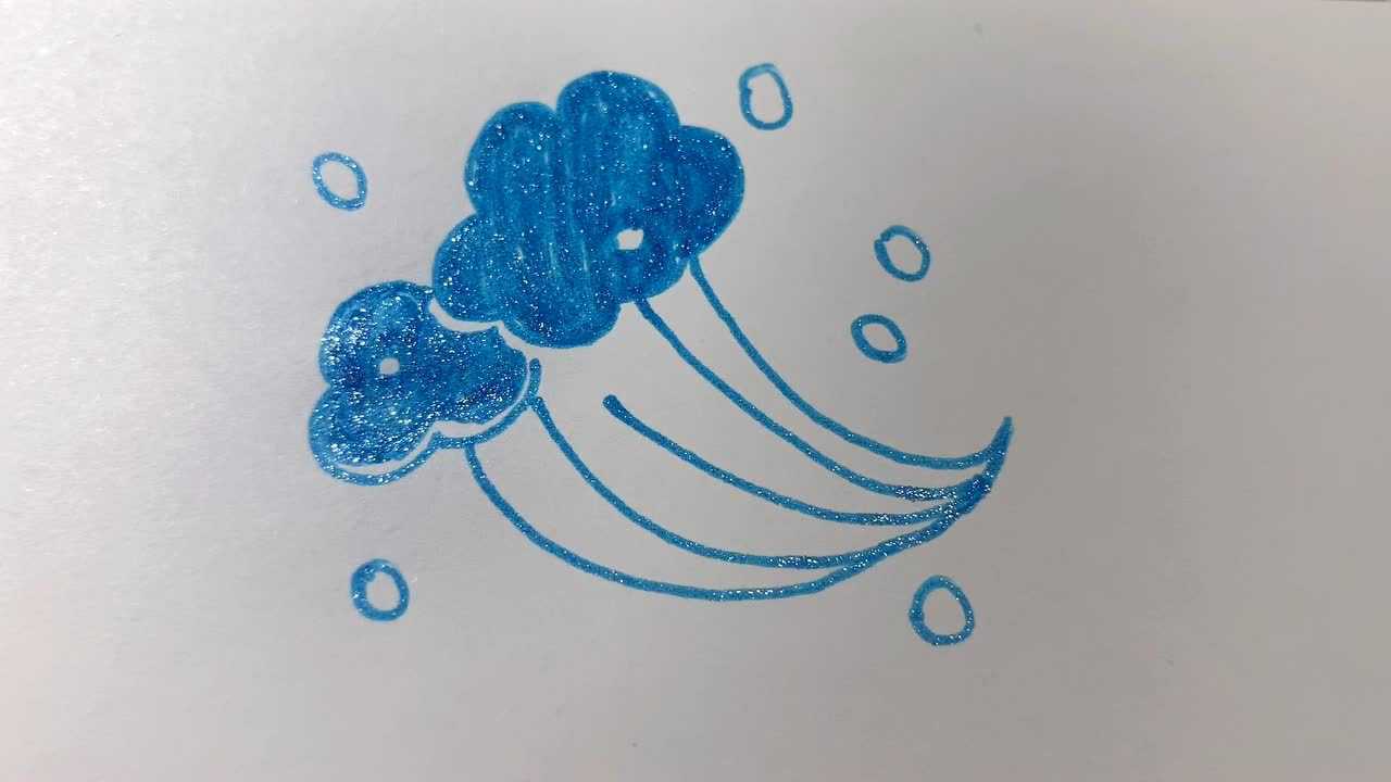 波浪简笔画,大海波浪真漂亮