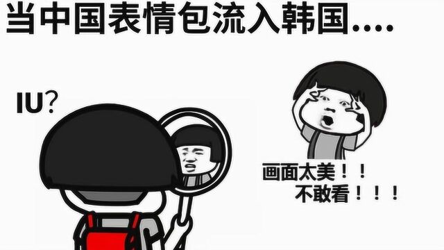 中国表情包流入韩国?韩国人表示:韩国美容了解一下