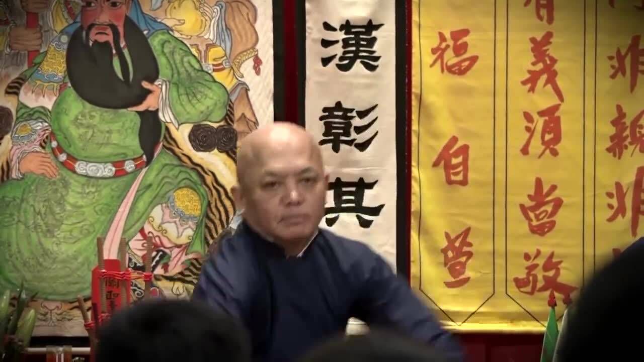洪门2019年洪门五圣山仁文宗堂收徒大典泰新印马四国堂主出席
