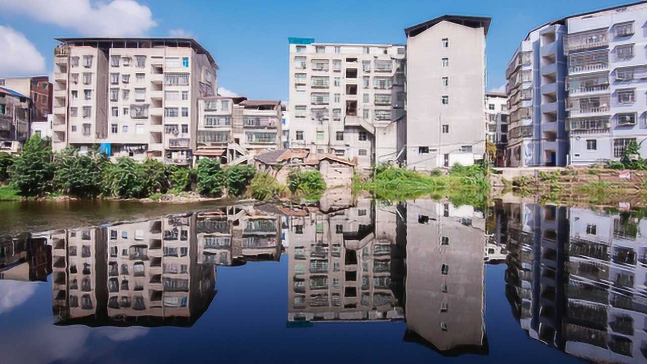 岳池县酉溪街景