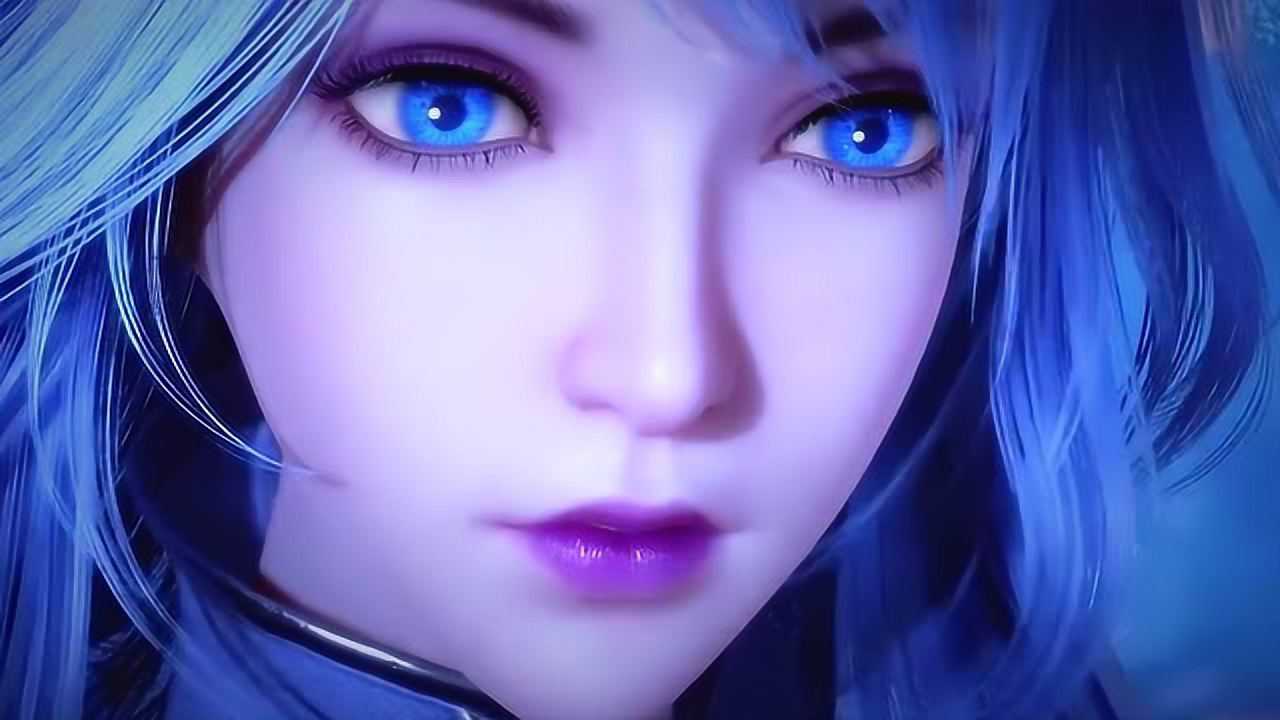 动漫斗罗大陆水冰儿面如冰霜心似烈火唐三都不忍心伤她