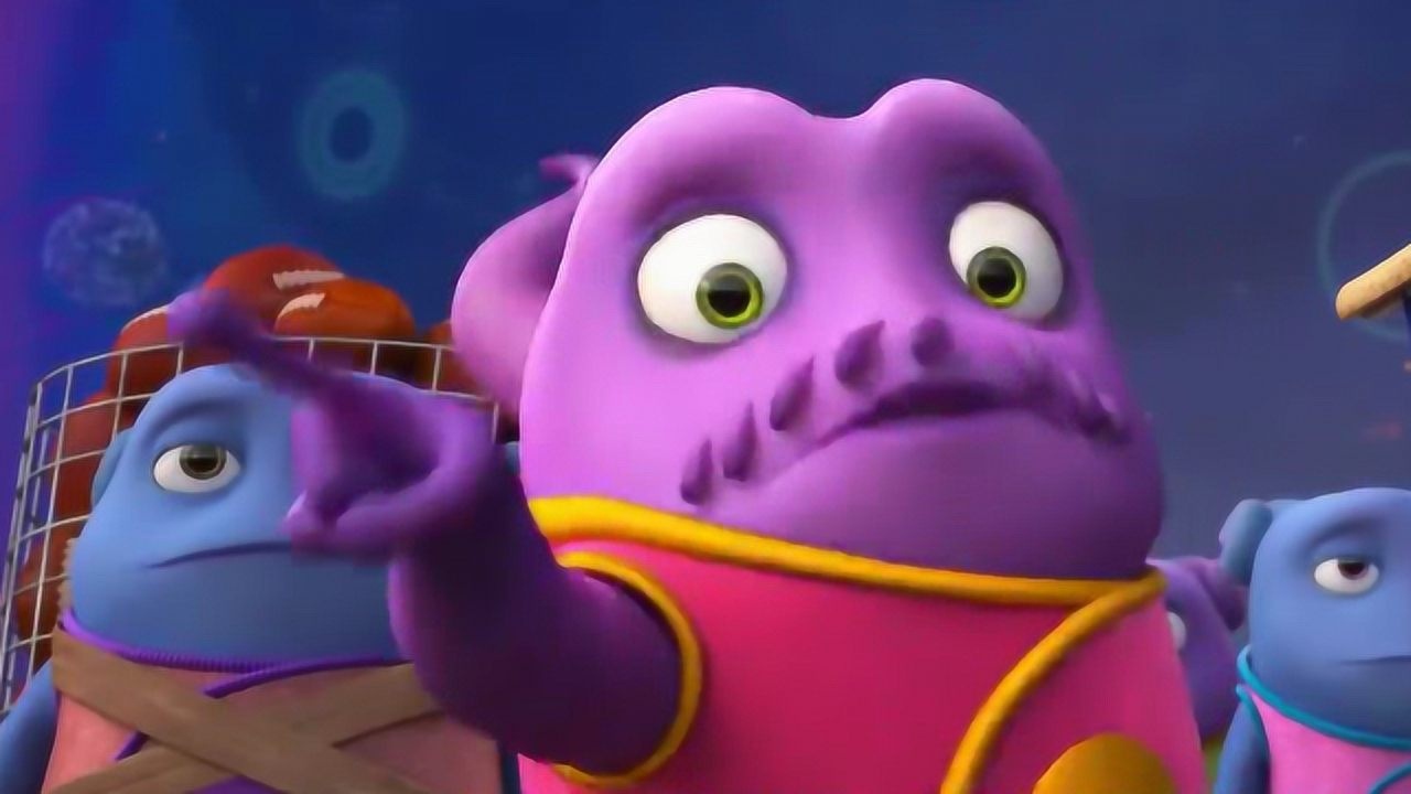 疯狂外星人长官真是太逗了叫紫色的外星人出来结果他们星球全是紫色的