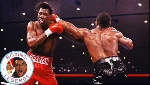 经典拳赛 迈克泰森vs托尼·塔克 如同出笼的猛兽一般 太强悍了！