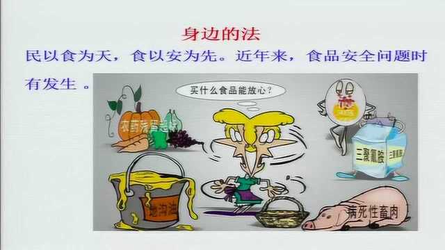 5.15七年级道德与法治 生活与法律息息相关