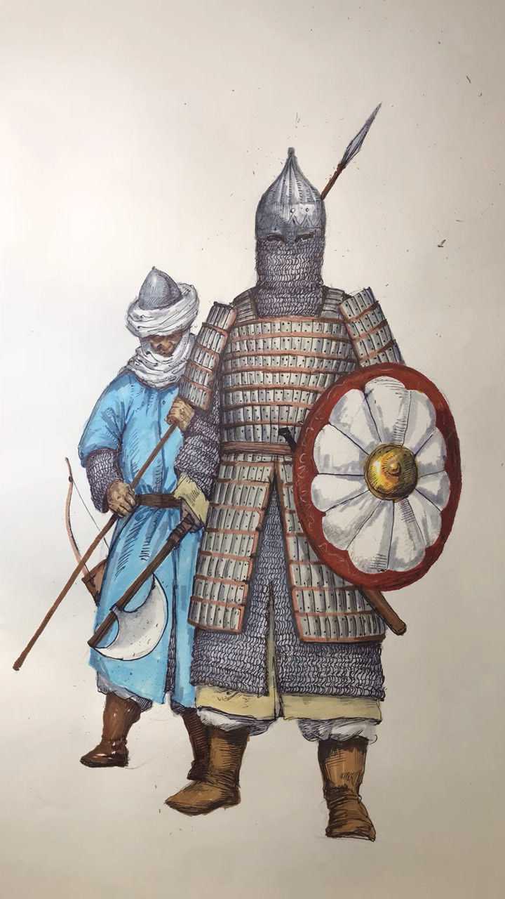 马穆鲁克盔甲图片