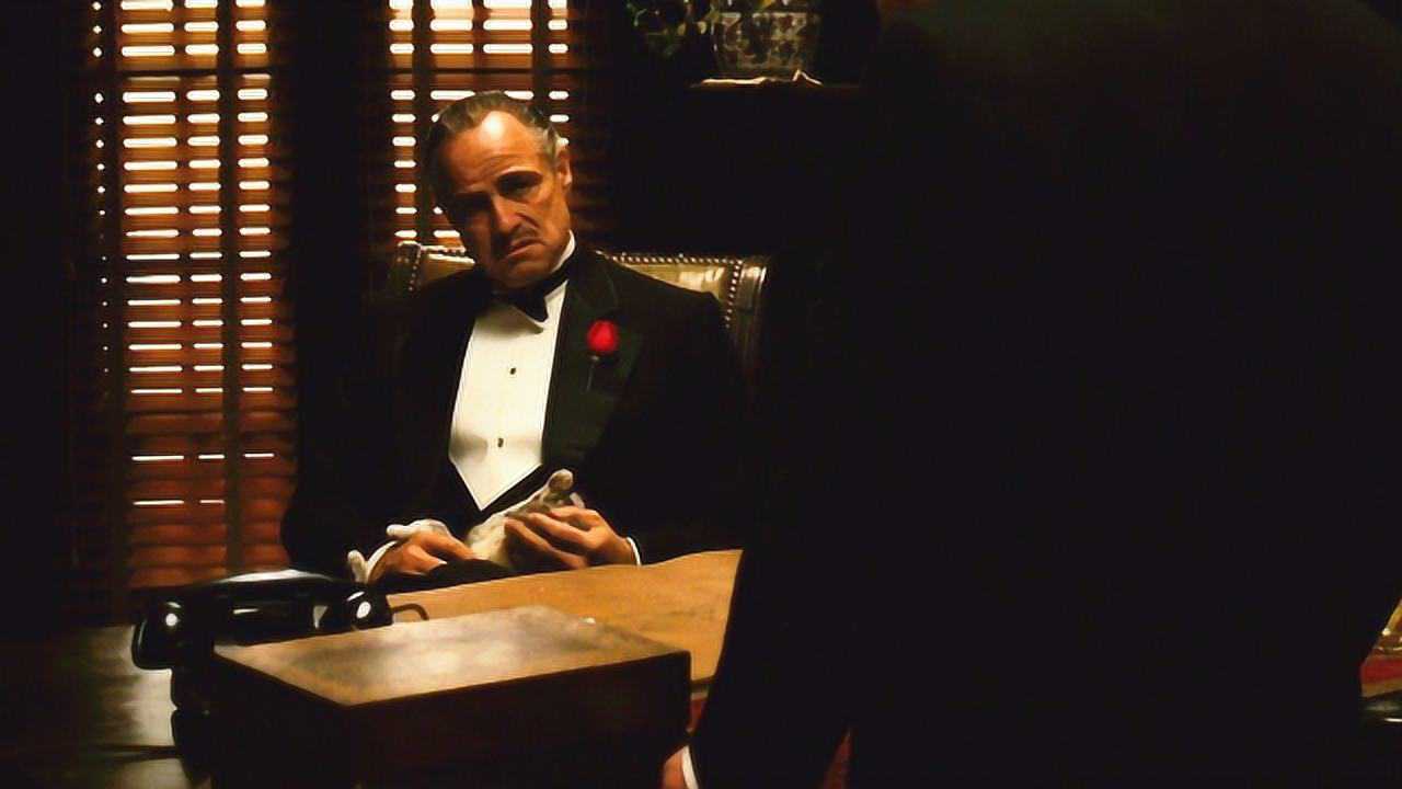 教父1朋友来找教父帮忙却被他教训马龙白兰度里程碑之作