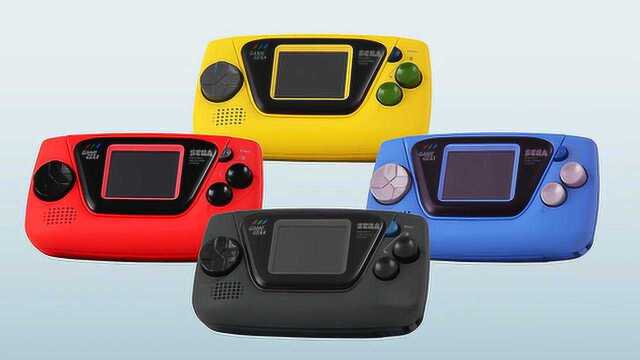 世嘉推出“Game Gear Micro”迷你掌机