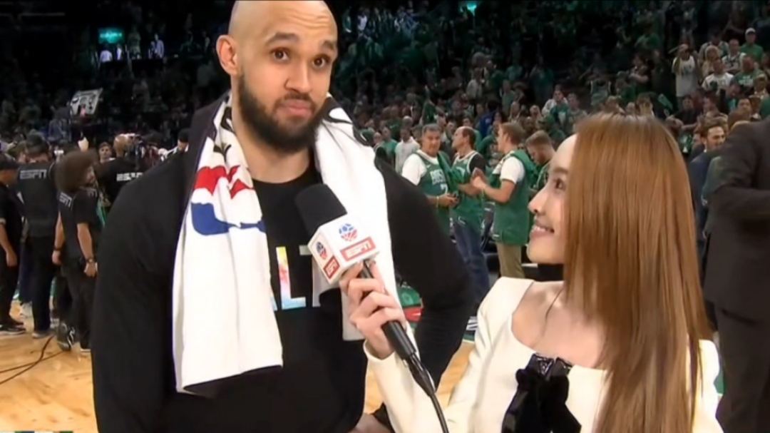 又美又能说!孟超采访怀特 听听他们说了什么