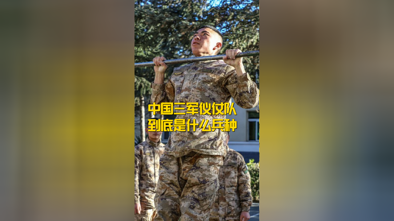 中国三军仪仗队到底是什么兵种?