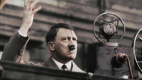 1934年真实影像，希特勒的演讲有多洗脑，这段画面让人不寒而栗