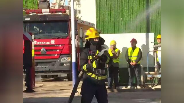 预防为主、生命至上!桓台县住建系统举行“消防宣传月”应急演练