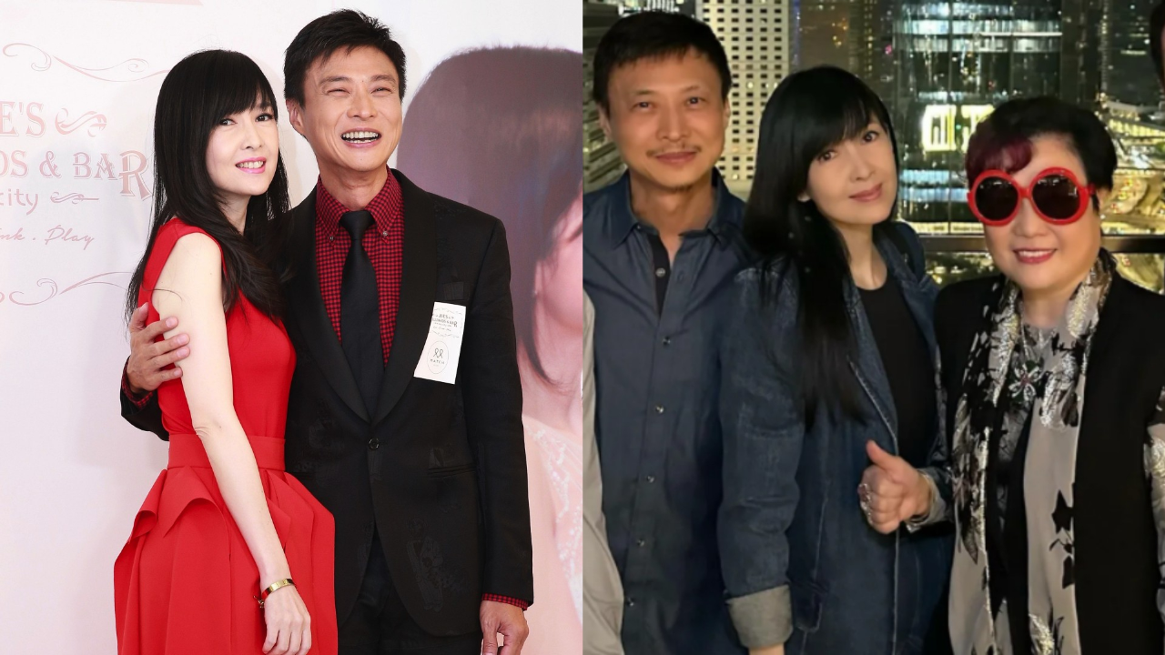 57岁周慧敏和丈夫倪震罕见同框,两人携手参加友人派对,力破婚变传闻