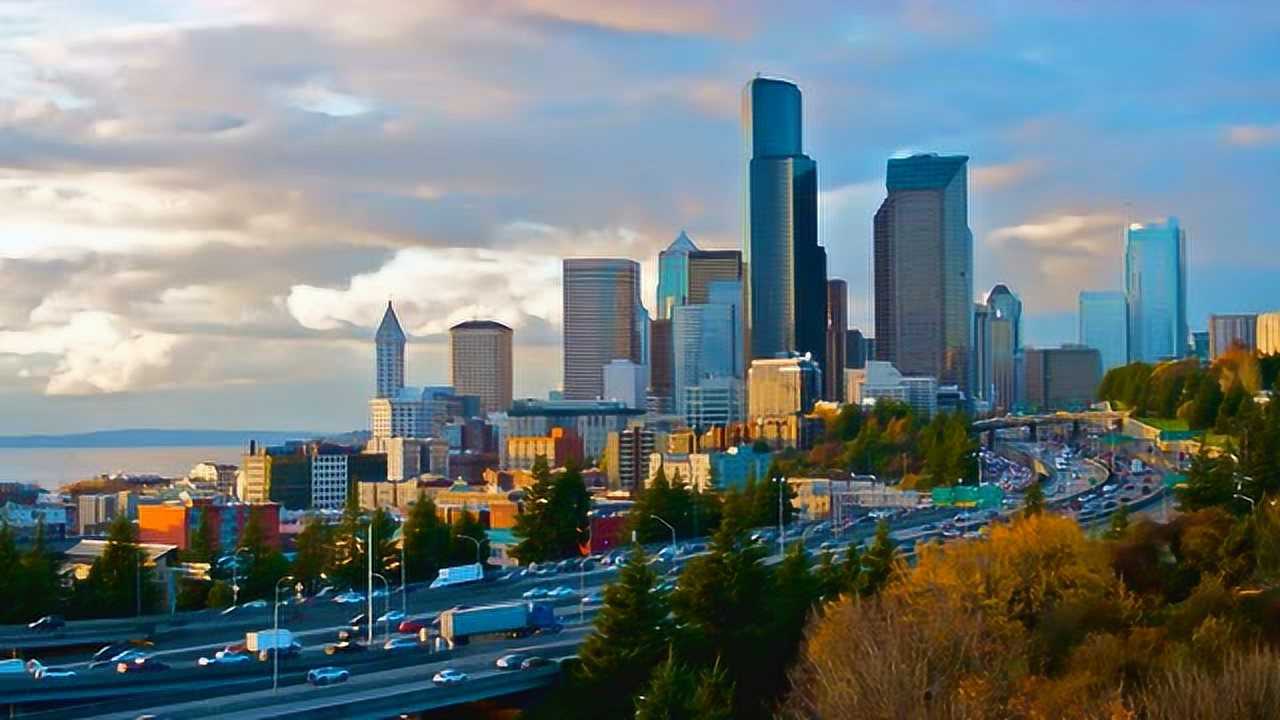 美国华盛顿州西雅图城市介绍视频