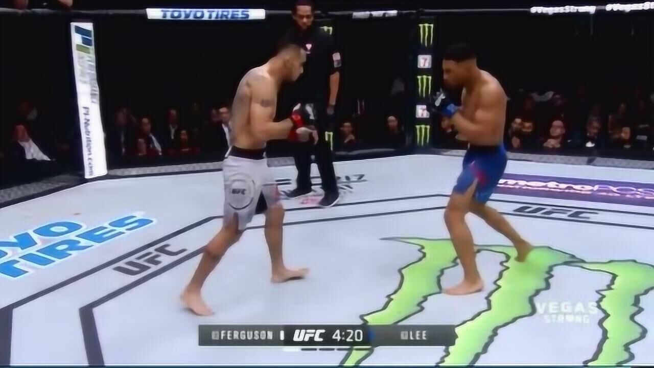 UFC经典对决舞王凯文李VS夜魔弗格森_腾讯视频