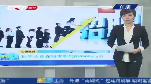 长春市秋季人才竞争十分激烈,平均37.8人竞争同一岗位!