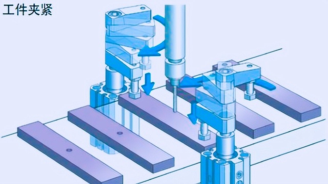 气动系列气缸选型:旋转夹紧气缸选型!机械设计教程非标准设备设计教学!