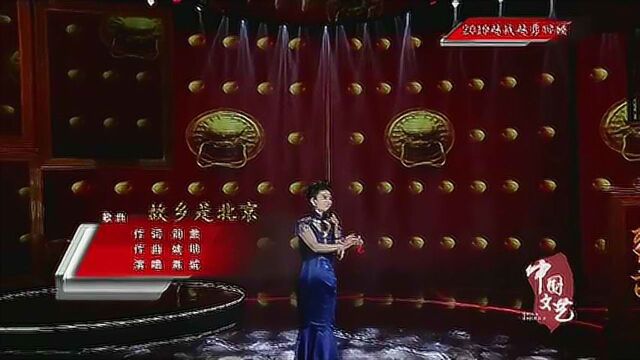 青年歌唱家燕妮参加CCTV 4中文国际频道《中国文艺》演唱