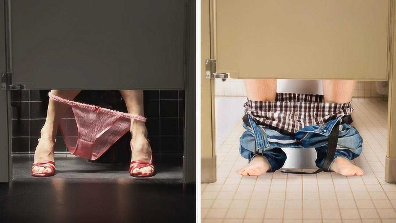 为何公共厕所下方有一条缝隙不怕女生被偷窥吗原来有这些好处