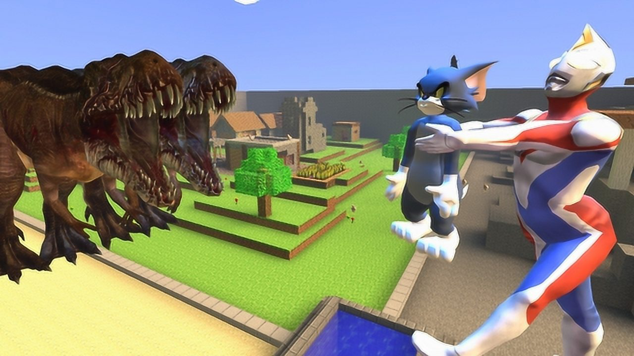 戴拿奥特曼为什么把汤姆猫送给恐龙_腾讯视频