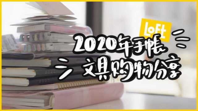 2020年手帐文具购物分享