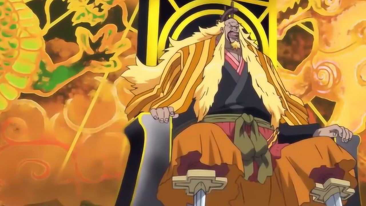 海贼王曾经的拥有两把名刀的金狮子自断双腿变成了二刀脚