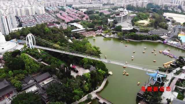 东莞隐贤山庄,网红玻璃桥值得一游