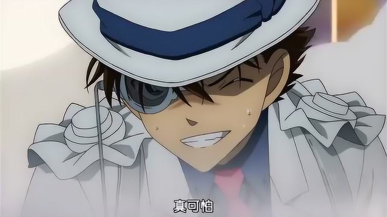 绀青之拳怪盗基德被京极真暴打结果却被柯南救了我表示很无语