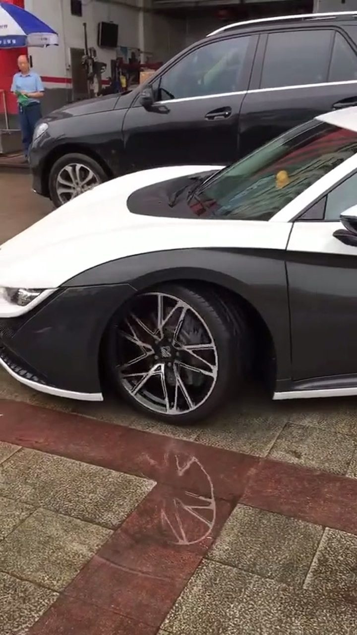 国产红蜻蜓跑车,前途k50,这外观设计不输法拉利