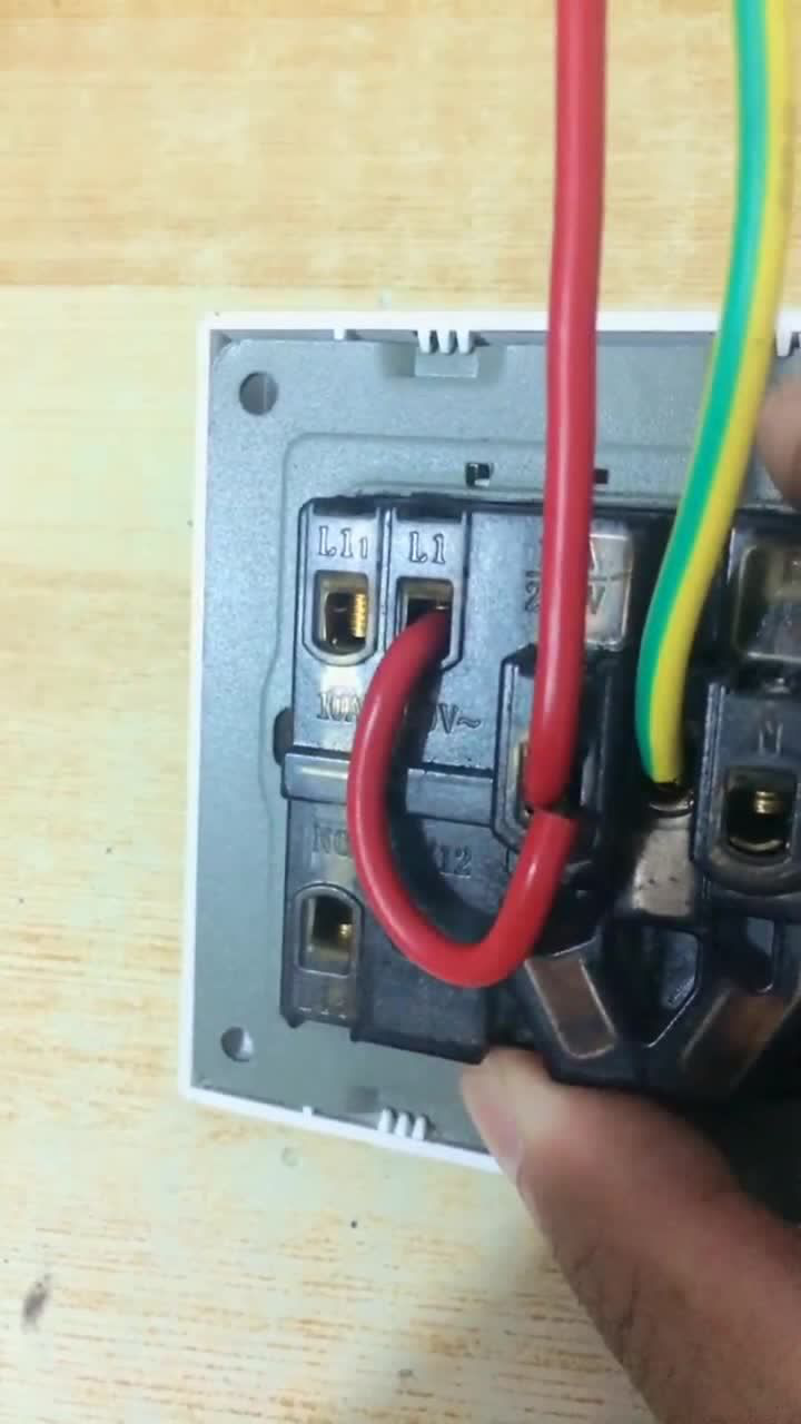 家庭开关插座面板安装，接线方法_高清1080P在线观看平台_腾讯视频