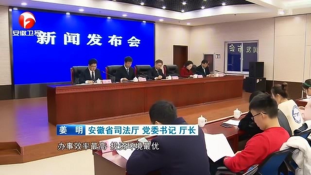 安徽省强化优化营商环境保障制度 增强权威性、时效性和法律约束力