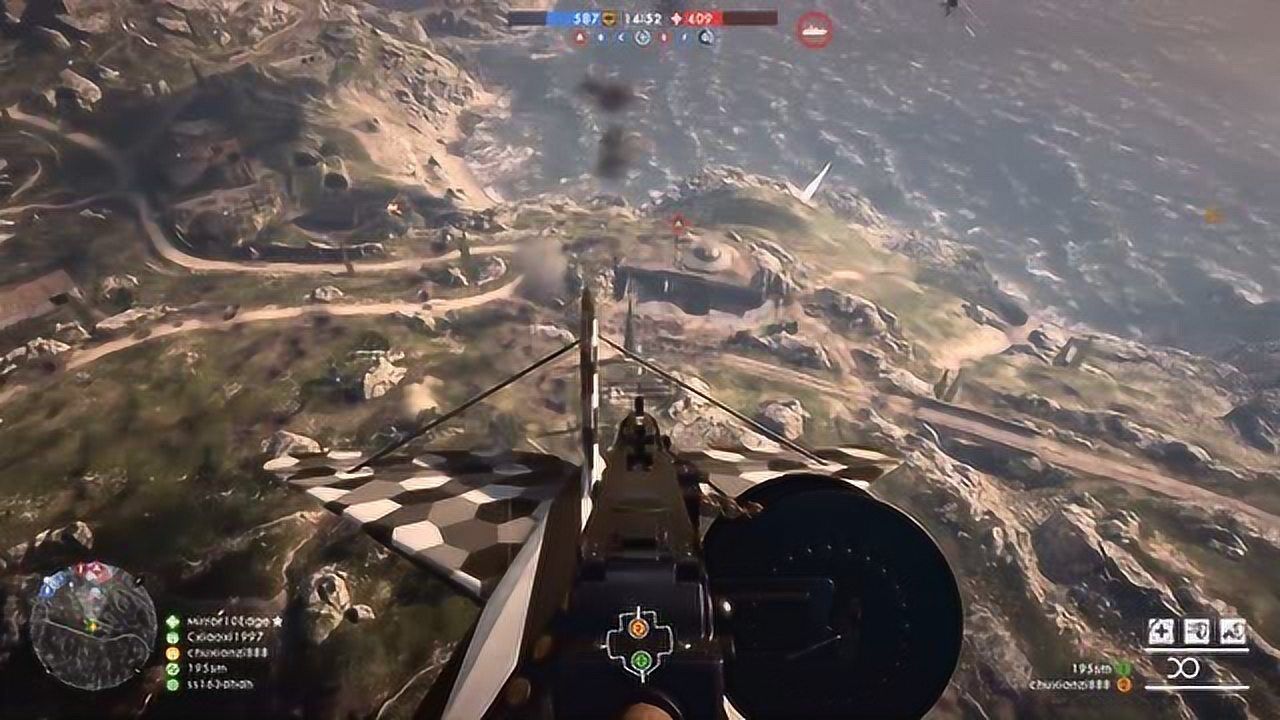 战地1:楚河跑哪都能被狙杀,只能躲上天?