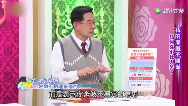 哪些生肖命格的人!好命不怕运来磨?!